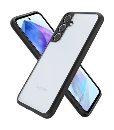 Etui Ultra Hybrid Czarny Samsung Galaxy A55 – Styl i Ochrona