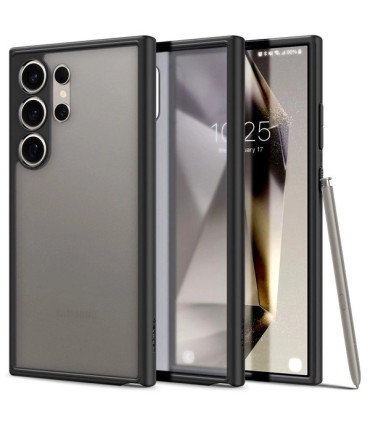 Etui Ultra Hybrid Czarny Samsung Galaxy S24 Ultra – Elegancja i Ochrona