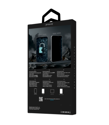 Szkło Proove Privacy | iPhone 13/13 Pro/14 – Ochrona i Prywatność