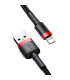 Baseus Cafule Cable USB/Lightning 1.5A 2M (Czarno-czerwony)