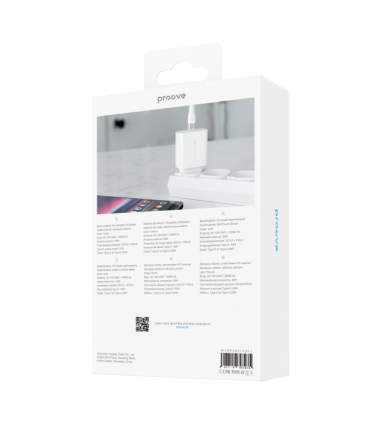Ładowarka Proove 30W – Szybkie Ładowanie z Kablem Type-C