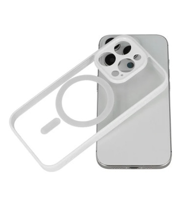 Etui Acrylic biały iPhone 13 Pro Max – Elegancja i Ochrona