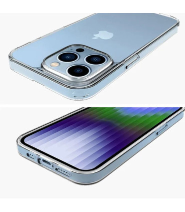 "Etui Ultra Clear 1mm iPhone 13 Pro – Przezroczysta Ochrona