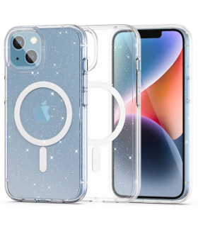 Etui Tech-Protect FlexAir iP 13/14 Glitter Clear