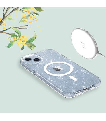 Etui Tech-Protect FlexAir iP 13/14 Glitter Clear