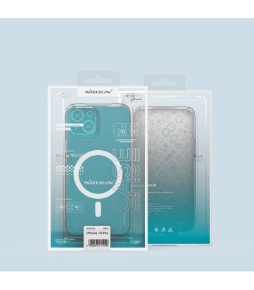 Etui Nature Pro Niebieskie iPhone 14 Pro – Styl i Ochrona