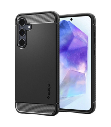 Etui Silicone Case czarne Samsung A55 – Styl i Ochrona