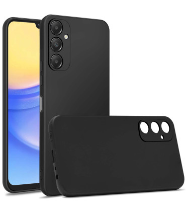 Etui Silicone czarne Samsung A15 – Styl i Komfort