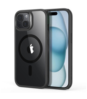 Etui Halolock czarny iPhone 15 – ochrona i MagSafe