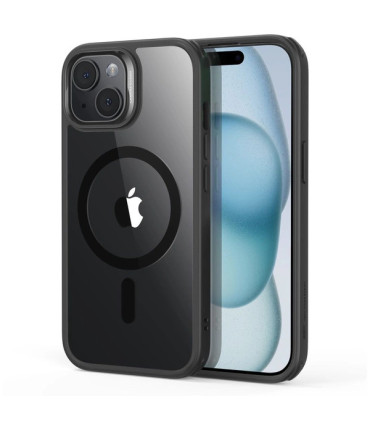 Etui Halolock czarny iPhone 15 – ochrona i MagSafe