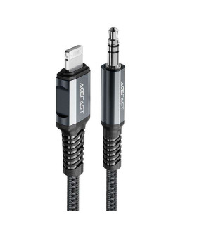 AceFast Aux - Lightning C1-06 (SZARY) | Smartfon Studio