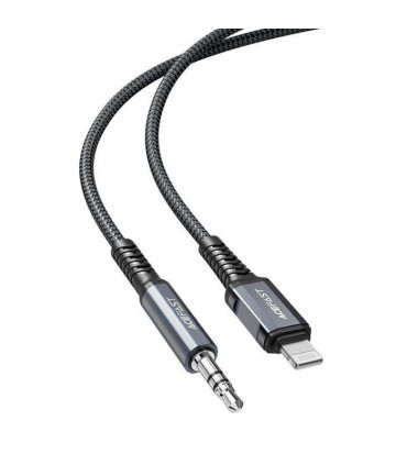 AceFast Aux - Lightning C1-06 (SZARY) | Smartfon Studio