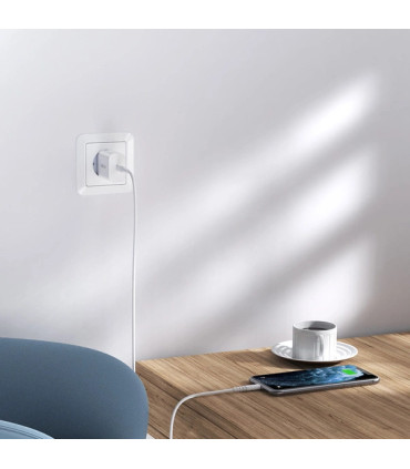 Choetech USB Typ C PD 20W biały