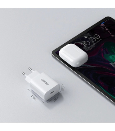 Choetech USB Typ C PD 20W biały