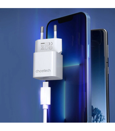 Choetech ładowarka sieciowa 20W USB Typ C (PD5010)