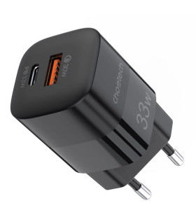 Ładowarka Sieciowa Choetech GaN | 33W / USB / USB Typ C