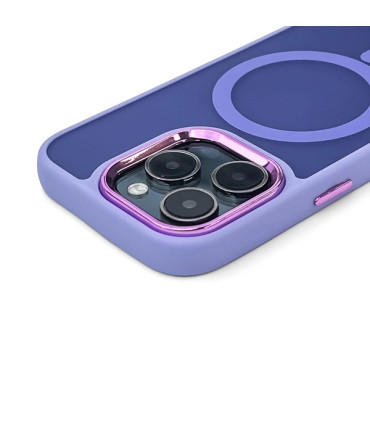 Etui Magnetic Collection iPhone 16 – Fioletowy Styl