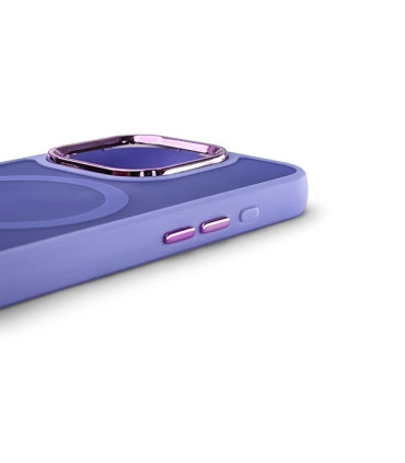 Etui Magnetic Collection iPhone 16 – Fioletowy Styl