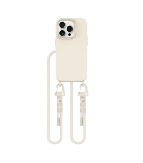Etui Tech-Protect MagNecklace iPhone 14 Pro – Beżowy Styl