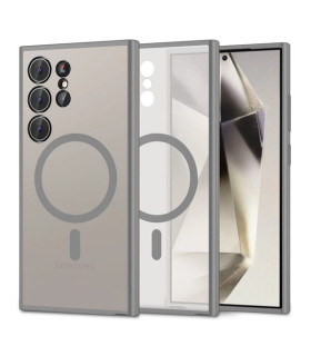 Etui Tech-Protect MagSafe Titanium Matte Samsung Galaxy S24 Ultra – Nowoczesna Ochrona