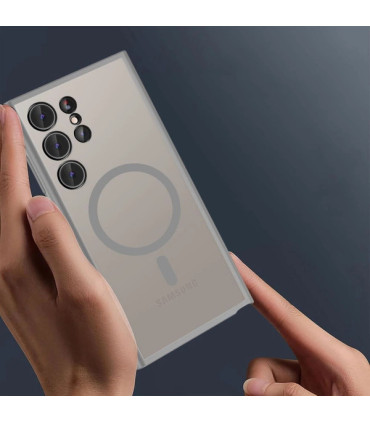 Etui Tech-Protect MagSafe Titanium Matte Samsung Galaxy S24 Ultra – Nowoczesna Ochrona