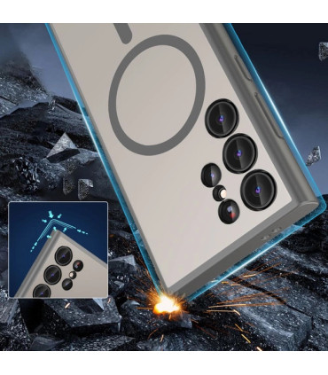 Etui Tech-Protect MagSafe Titanium Matte Samsung Galaxy S24 Ultra – Nowoczesna Ochrona