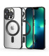 Etui Tech-Protect MagShine Czarne iPhone 13 Pro – Elegancja i Ochrona