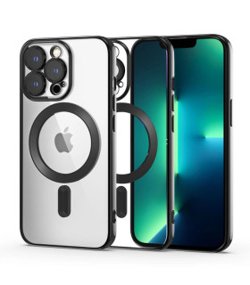 Etui Tech-Protect MagShine Czarne iPhone 13 Pro – Elegancja i Ochrona