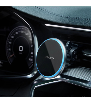 Acefast Uchwyt na kratkę Qi 15W D3 z MagSafe