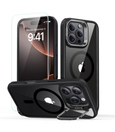 Etui ESR Halolock + Szkło Czarny iPhone 16 Pro Max – Kompleksowa Ochrona