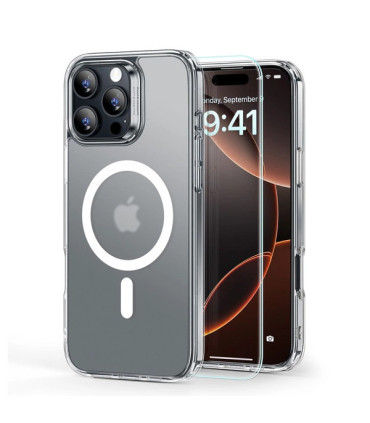 Etui ESR Halolock + Szkło Półprzezroczyste iPhone 16 Pro Max – Elegancka Ochrona