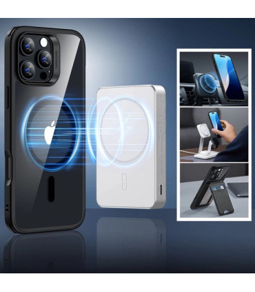 Etui ESR Halolock Półprzezroczyste + Szkło iPhone 16 Pro – Nowoczesna Ochrona