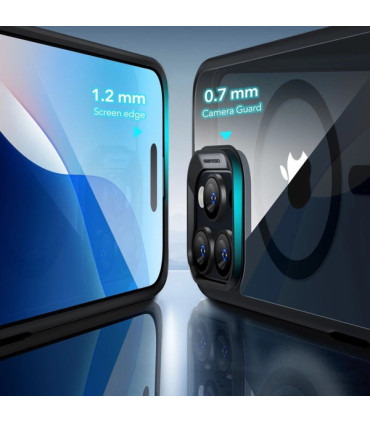 Etui ESR Halolock Przezroczyste + Szkło iPhone 16 Pro – Pełna Ochrona