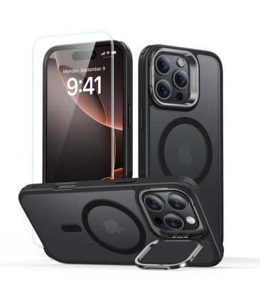 Etui ESR Halolock Półprzezroczyste + Szkło iPhone 16 Pro Max – Nowoczesna Ochrona