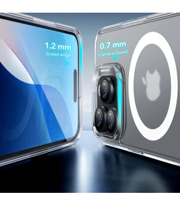 Etui ESR + Szkło Półprzezroczyste iPhone 16 Pro – Stylowa Ochrona