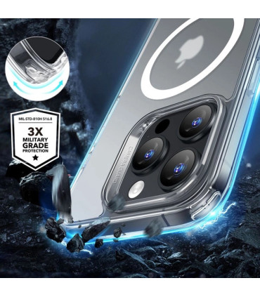 Etui ESR + Szkło Półprzezroczyste iPhone 16 Pro – Stylowa Ochrona