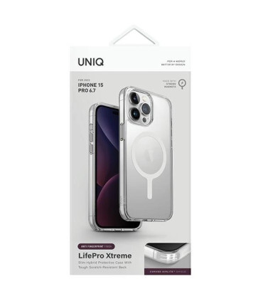 Etui UNIQ Magclick Przezroczyste iPhone 15 Pro Max – Stylowa Ochrona