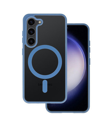 Etui Acrylic Niebieskie Samsung Galaxy S24 FE – Stylowa Ochrona