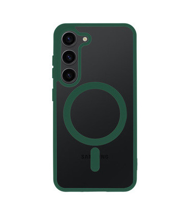 Etui Acrylic Zielone Samsung Galaxy S24 FE – Stylowa Ochrona