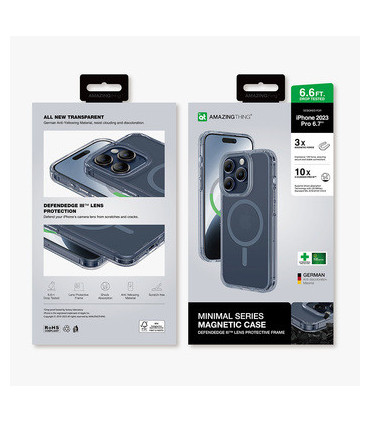 Etui Amazing Niebieskie iPhone 15 Pro Max – Stylowa Ochrona