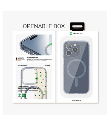 Etui Amazing Niebieskie iPhone 15 Pro Max – Stylowa Ochrona