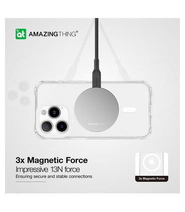 Etui Amazing Przezroczyste iPhone 15 Pro Max – Stylowa Ochrona