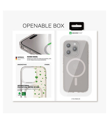 Etui Amazing Natural iPhone 15 Pro Max – Ekologiczna Ochrona