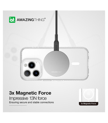 Etui Amazing Clear iPhone 15 Pro Max – Przezroczysta Ochrona