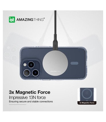 Etui Amazing Niebieskie iPhone 15 Pro Max – Stylowa Ochrona