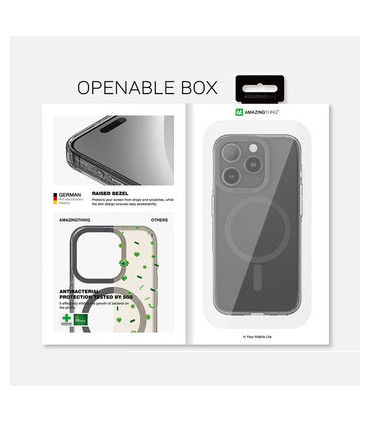 Etui Amazing Czarne iPhone 15 Pro Max – Stylowa Ochrona