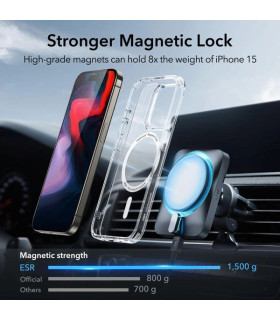Etui Halolock przezroczysty | iPhone 15 Pro