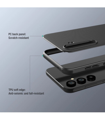 Etui Nillkin Czarne Samsung Galaxy S23 FE – Styl i Ochrona