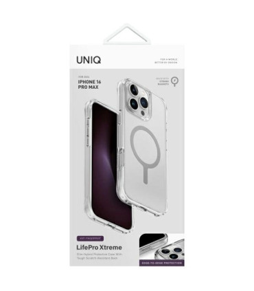 Etui Uniq LifePro Xtreme Magclick iPhone 16 Pro Max – Clear