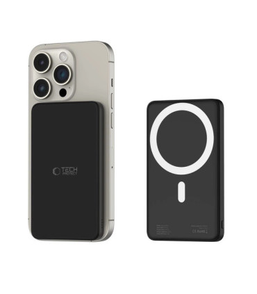 Powerbank Tech-Protect LifeMag PB9 5000mAh 15W MagSafe – Czarny